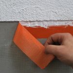 Dolphin Orange Rough Surface Builders Masking Tape - Exterior Grade - Image 4