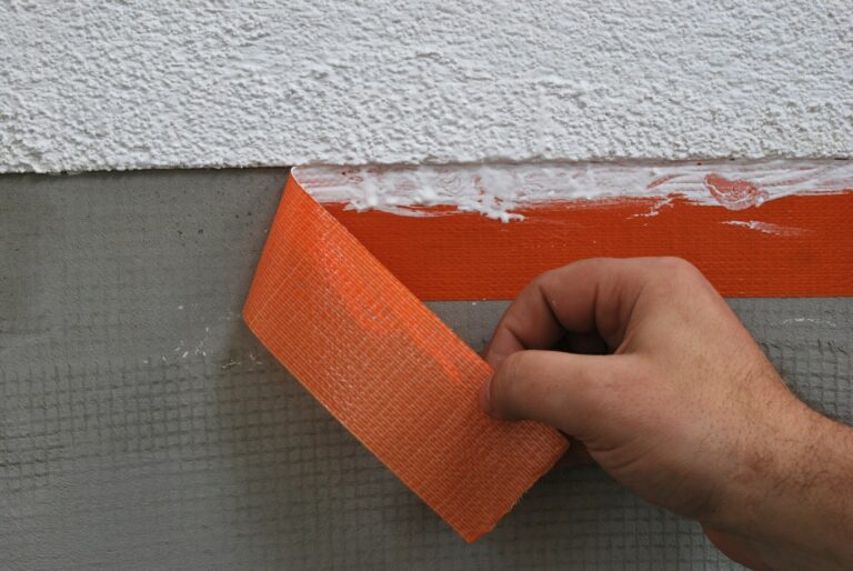 Dolphin Orange Rough Surface Builders Masking Tape Exterior Grade