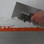 Dolphin Orange Rough Surface Builders Masking Tape - Exterior Grade - Image 2